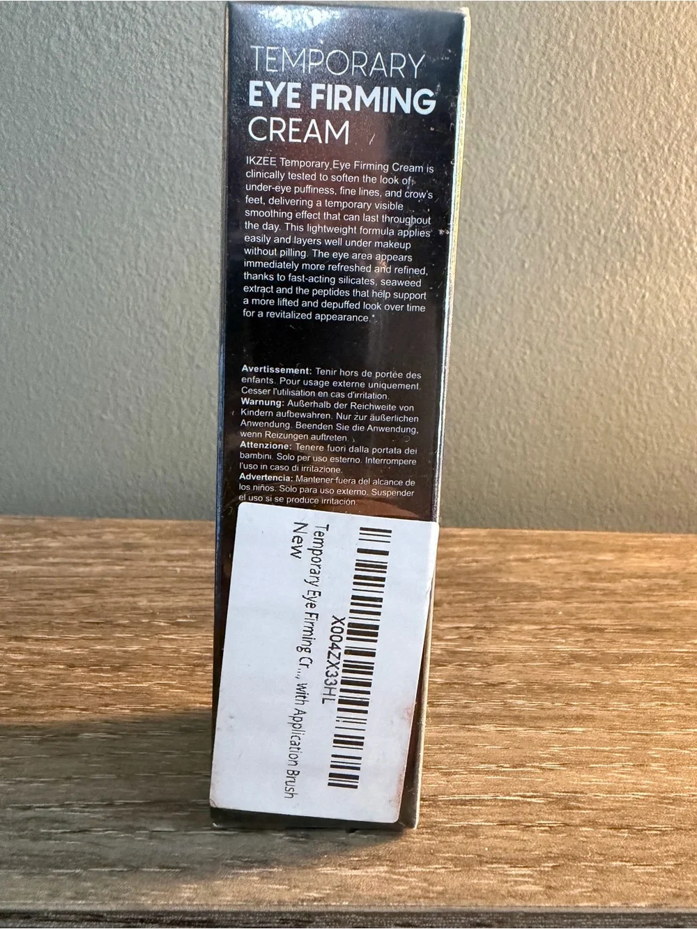 Ikzee Temporary Eye Firming Cream